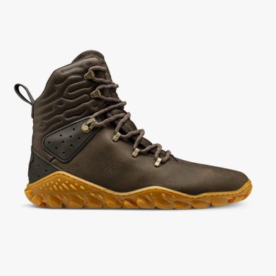 Vivobarefoot Men's Tracker Forest Esc Outdoor Shoes Dark Brown | Vivobarefoot ZQF695071